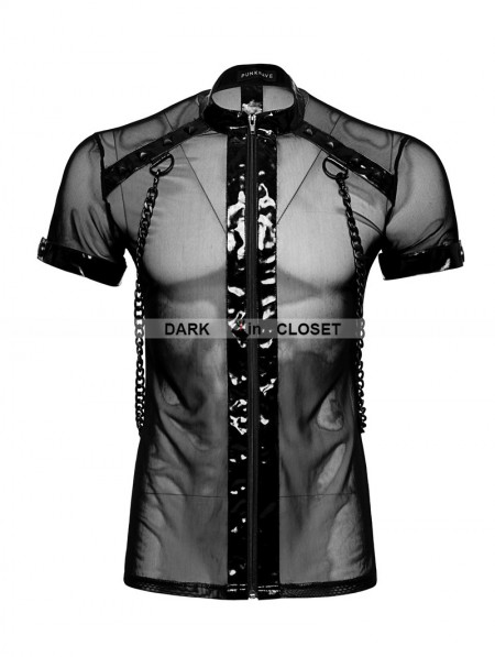 chain t shirt mens