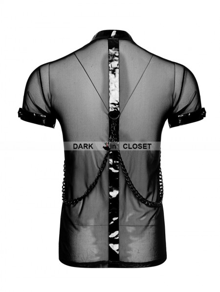 chain t shirt mens