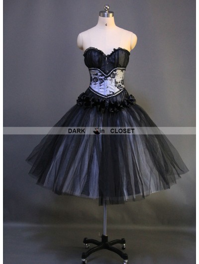 short gothic homecoming dresses