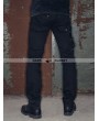 Devil Fashion Black Zipper Chain Gothic Punk Pants for Men