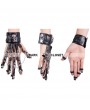 Devil Fashion Black Gothic Punk Skeleton Wrist Strap