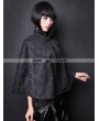 Pentagramme Black Pattern Gothic Shawl for Women