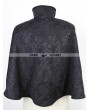 Pentagramme Black Pattern Gothic Shawl for Women