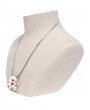 Devil Fashion White Gothic Demon Crystal Pendant Necklace