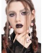 Devil Fashion Silver Gothic Eyeball Ring