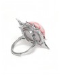 Devil Fashion Silver Bloody Gothic Eyeball Ring