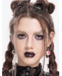 Devil Fashion Silver Eyeball Bead Mermaid Earrings