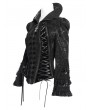 Devil Fashion Black Victorian Gothic Bell Sleeve Short Jacket for Women
