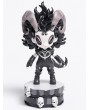 Devil Fashion Black Gothic Skull Horned Resin Kit