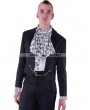 Pentagramme Black Gothic Swallow Tail Jacket for Men