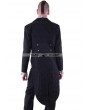 Pentagramme Black Gothic Swallow Tail Jacket for Men