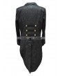 Pentagramme Black Gothic Swallow Tail Jacket for Men