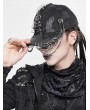 Devil Fashion Black Gothic Punk Rock Zipper Cap for Men
