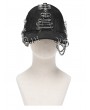 Devil Fashion Black Gothic Punk Rock Zipper Cap for Men