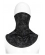 Devil Fashion Black and Gray Pattern Gothic Face Mask Scarf