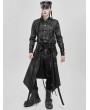Devil Fashion Black Gothic Punk Rock Strap Half Skirt for Men