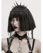 Punk Rave Gothic Punk Thorn Spike Metal Chain Crown Headdress