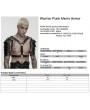 Punk Rave Black Gothic Warrior Punk Men's Shoulder Armor