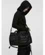 Punk Rave Black Gothic Wasteland Punk Multifunctional Bag