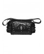 Punk Rave Black Gothic Punk Skull Studded Coffin Bag