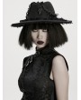 Punk Rave Black Gothic Revenge Dragon Skeleton Jazz Hat