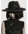 Punk Rave Black Gothic Revenge Dragon Skeleton Jazz Hat