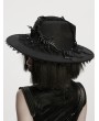 Punk Rave Black Gothic Revenge Dragon Skeleton Jazz Hat