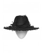 Punk Rave Black Gothic Revenge Dragon Skeleton Jazz Hat