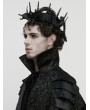 Punk Rave Black Gothic Coiling Dragon Crystal Crown Headwear