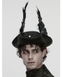 Punk Rave Black Gothic Dark Angel Wings Hat