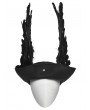 Punk Rave Black Gothic Dark Angel Wings Hat