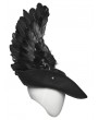 Punk Rave Black Gothic Dark Angel Wings Hat