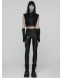 Punk Rave Black Gothic Printed Leggings for Women