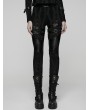 Punk Rave Black Gothic Decadent Punk Leggings for Women