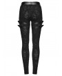 Punk Rave Black Gothic Decadent Punk Leggings for Women