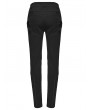 Punk Rave Black Gothic Punk Techwear Trousers for Women