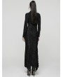 Punk Rave Black Gothic Punk Asymmetric Decadent Fishtail Maix Dress