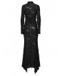 Punk Rave Black Gothic Punk Asymmetric Decadent Fishtail Maix Dress