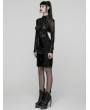 Punk Rave Black Sexy Gothic 3D Floral Mesh Lace Undershirt for Women