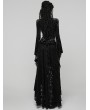 Punk Rave Black Sexy Gothic Gorgeous Velvet Lace Shirt for Women