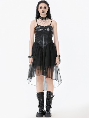 fitted faux leather dress Keyana Strapless Faux Leather Dress