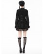Dark in love Black Lolita Dark Gothic Drop Waist Mini Dress