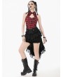 Dark in love Black Gothic Vintage Layered Ruffle Tail Bloomers