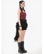 Dark in love Black Gothic Vintage Layered Ruffle Tail Bloomers