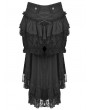 Dark in love Black Gothic Vintage Layered Ruffle Tail Bloomers