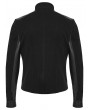 Punk Rave Black Gothic Punk Military Style Coffin Short Jacket for Men