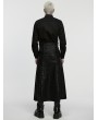 Punk Rave Black Gothic Punk Rebel Handcuffs Kilt for Men