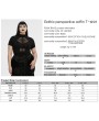 Punk Rave Black Gothic Perspective Coffin Short Sleeve Plus Size T-Shirt for Women
