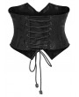 Punk Rave Black Gothic Punk Handcuffs Chain Corset Waistband