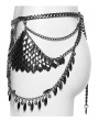 Punk Rave Silver Punk Gothic Metal Blade Waist Chain